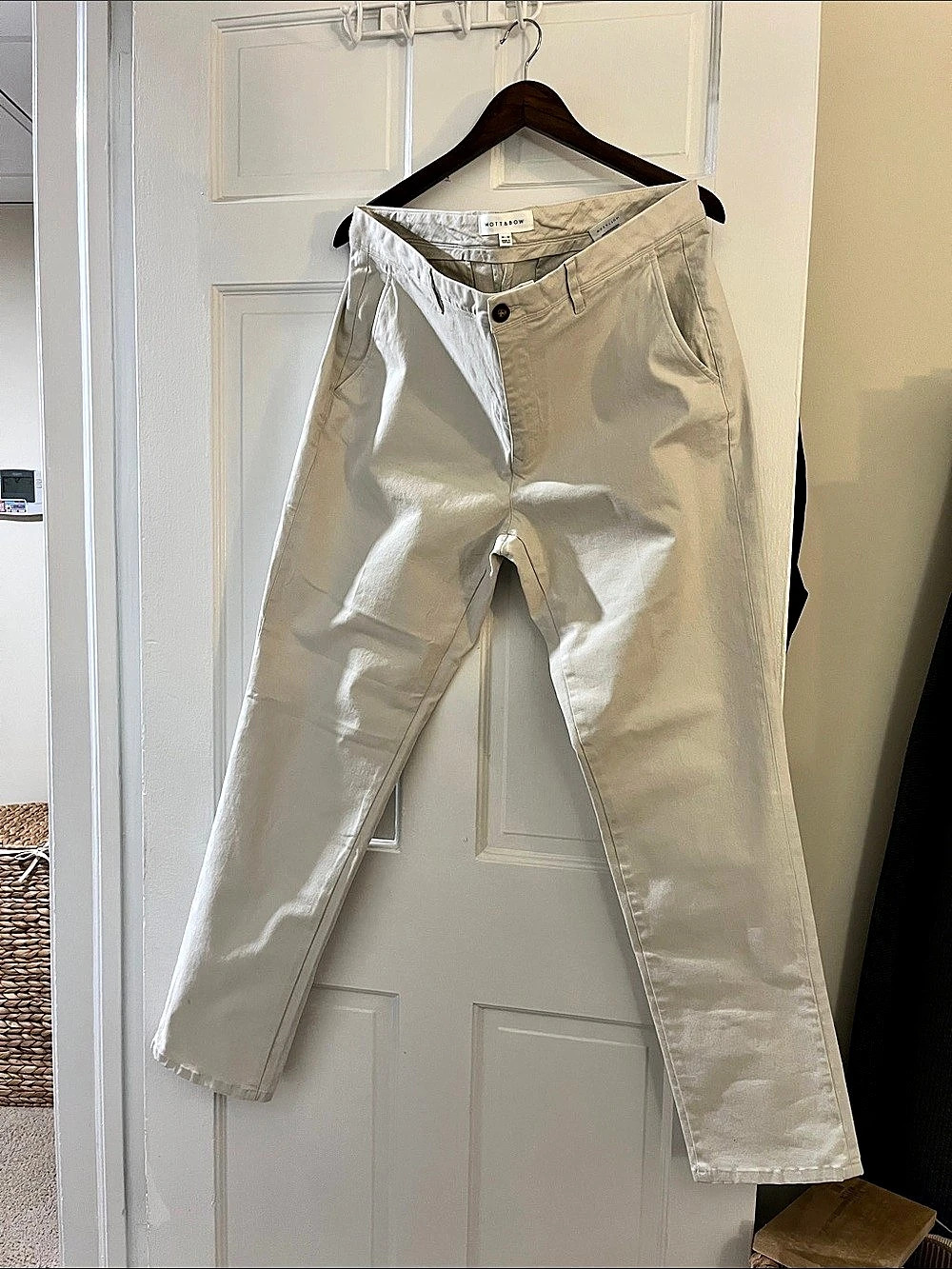 Mott & Bow twill Chino Sand